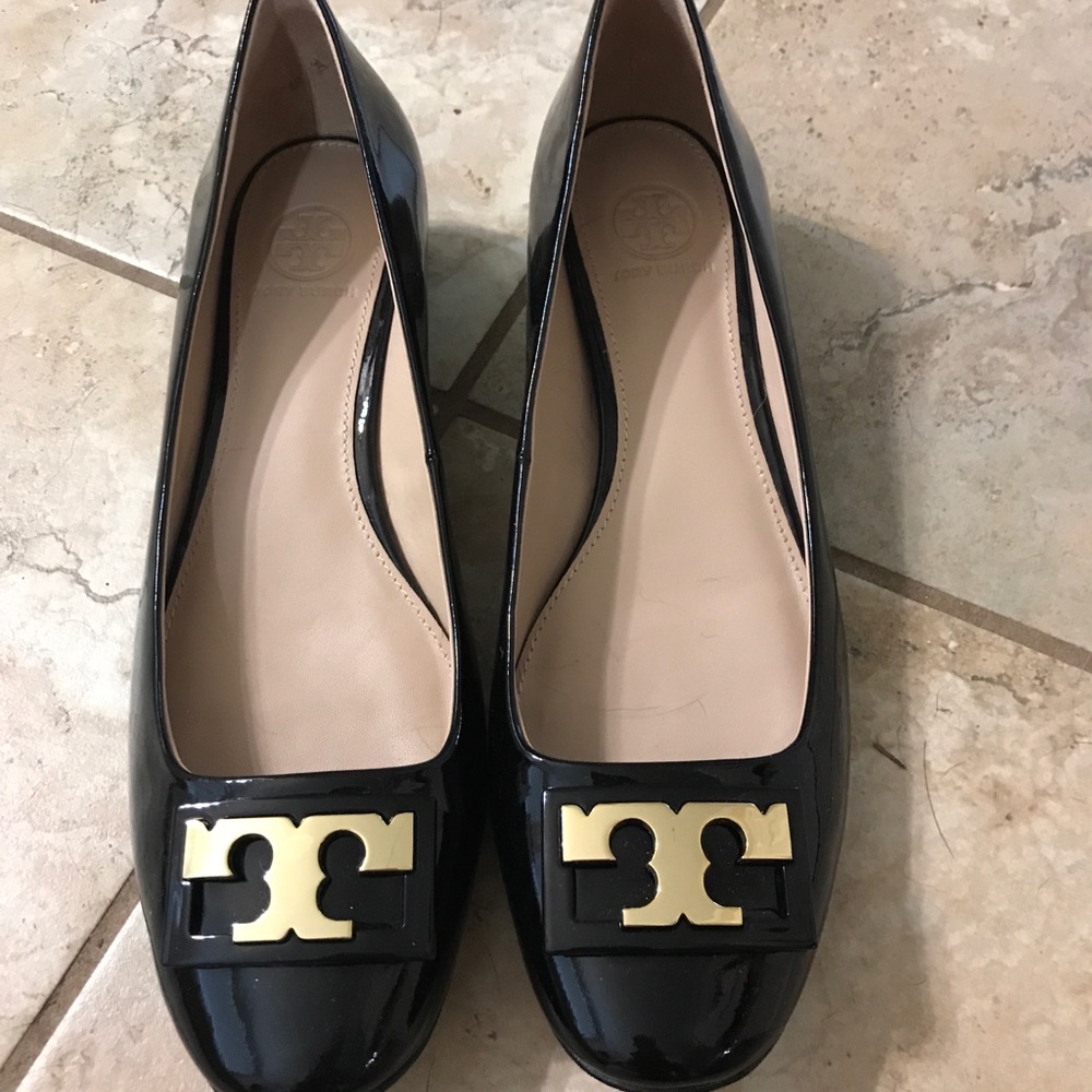 Tory Burch patent leather flats